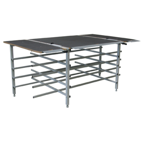 Rear table with storage rack and stop for 2 m and 2,5 m LAGOON® bending machines